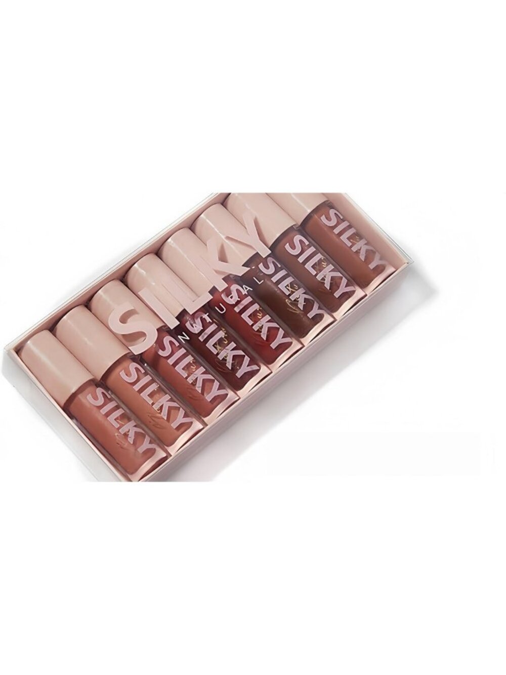 8PCS Shiny Glossy Lip Gloss Set - Non-Sticky, Moisturizing, Long-Lasting Shine
